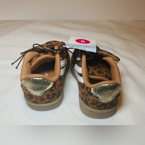 Cat & Jack Toddler Leopard Print Sneakers- 5 - Picture 3 of 5
